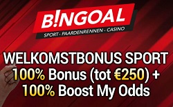 Bingoal Sport Welkomstbonus