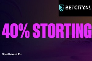 40% Stortingsbonus BetCity