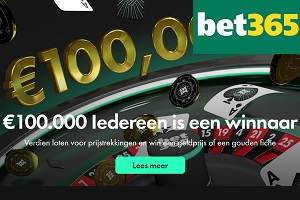€ 100.000 Live Casino Prijzen