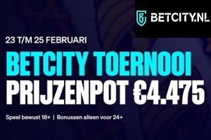 € 4.475 BetCity Toernooi
